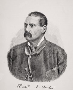 1893年に発行されたイザベルバートン（1831-96）による「キャプテンサーリチャードバートンの人生II巻」のリチャードフランシスバートン卿（1821-90） 作： English School